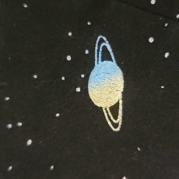 Wonder Nation Girl's Size 7-8 Leggings With Colorful Galaxy & Unicorns - Picture 3 of 6